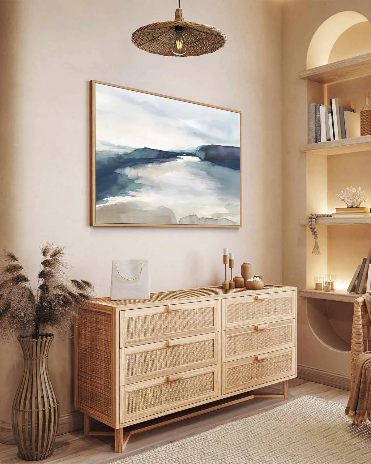 Old Memories | Framed Canvas Art Print from Olive et Oriel where you can shop wallpaper and artworks online