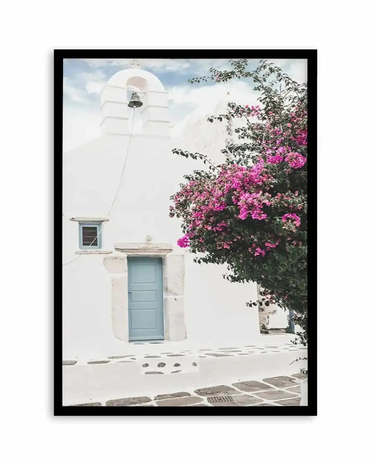 Old Mykonos Art Print from Olive et Oriel where you can shop wallpaper and artworks online