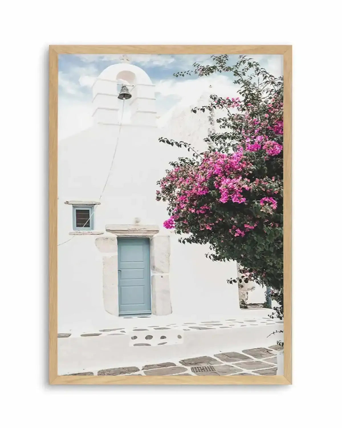 Old Mykonos Art Print from Olive et Oriel where you can shop wallpaper and artworks online