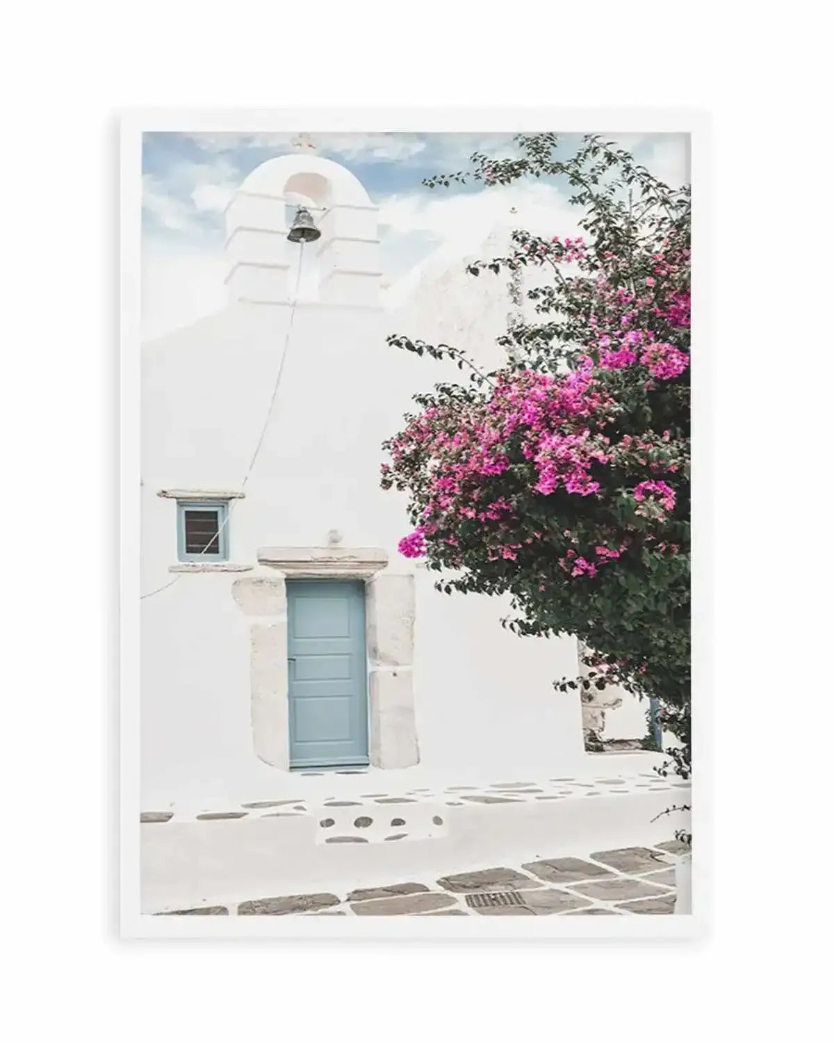 Old Mykonos Art Print from Olive et Oriel where you can shop wallpaper and artworks online