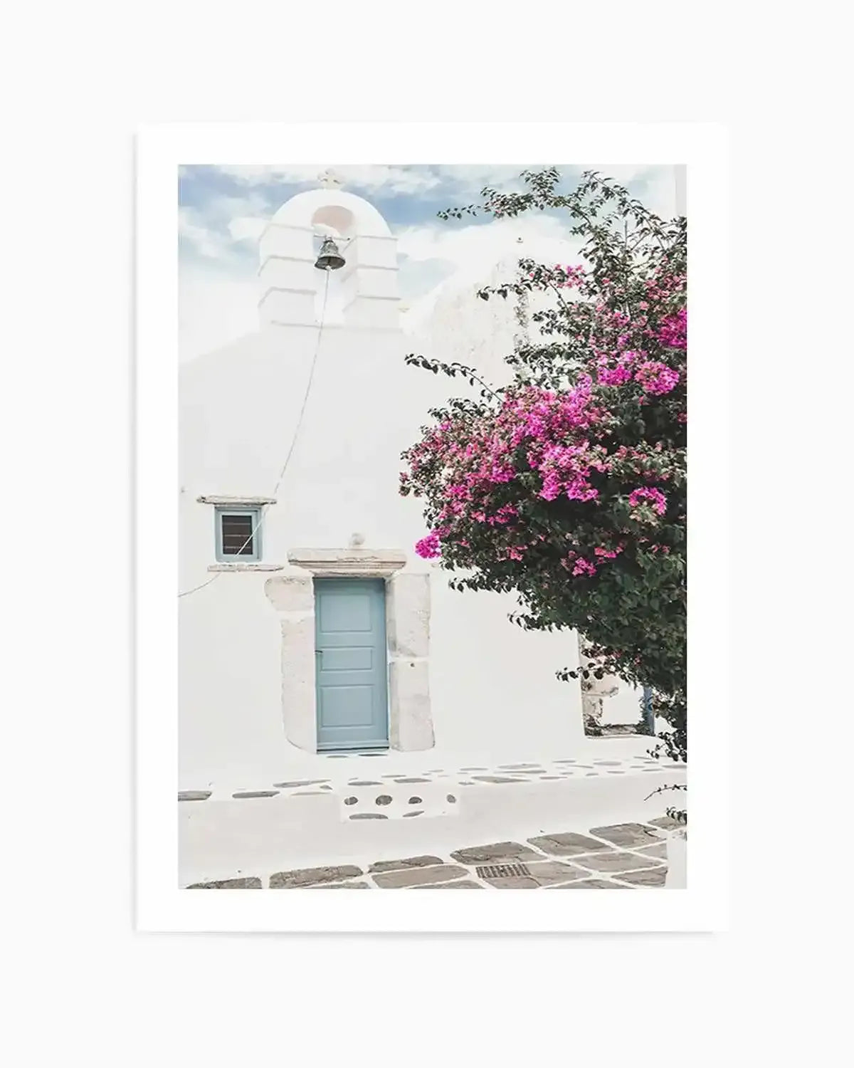 Old Mykonos Art Print from Olive et Oriel where you can shop wallpaper and artworks online