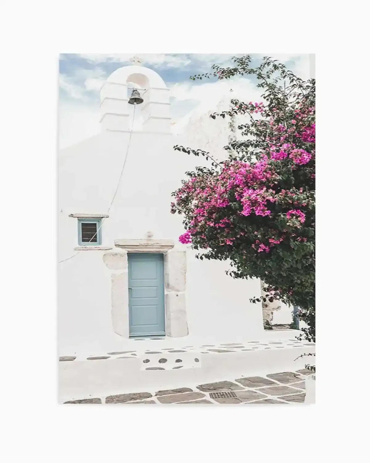 Old Mykonos Art Print from Olive et Oriel where you can shop wallpaper and artworks online