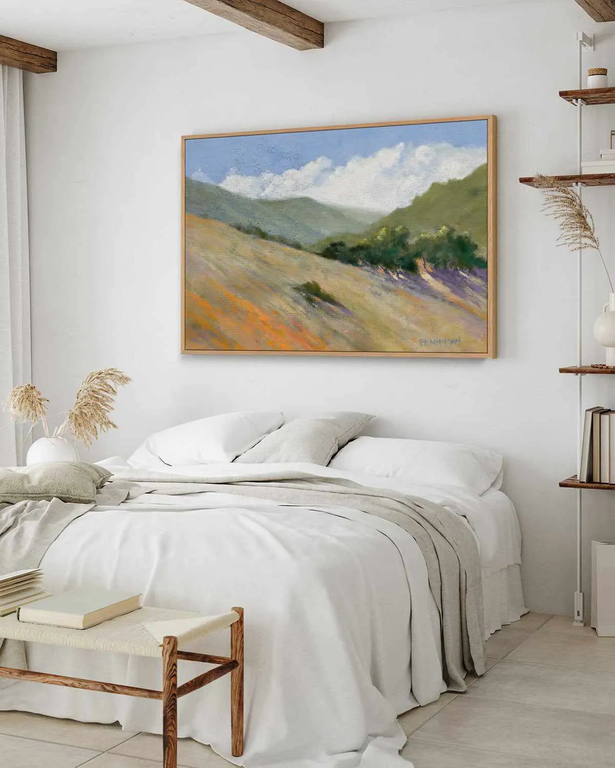 Old Toll Road, Calistoga by Ed Penniman | Framed Canvas Art Print from Olive et Oriel where you can shop wallpaper and artworks online