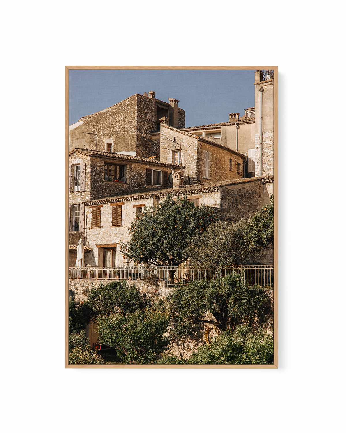 Old Town by Jovani Demetrie | Framed Canvas Art Print