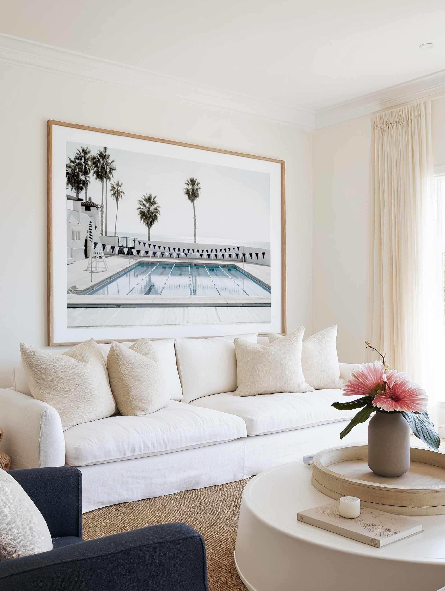 Ole Hanson Beach Club California LS by Michael Geercke | Art Print from Olive et Oriel where you can shop wallpaper and artworks online