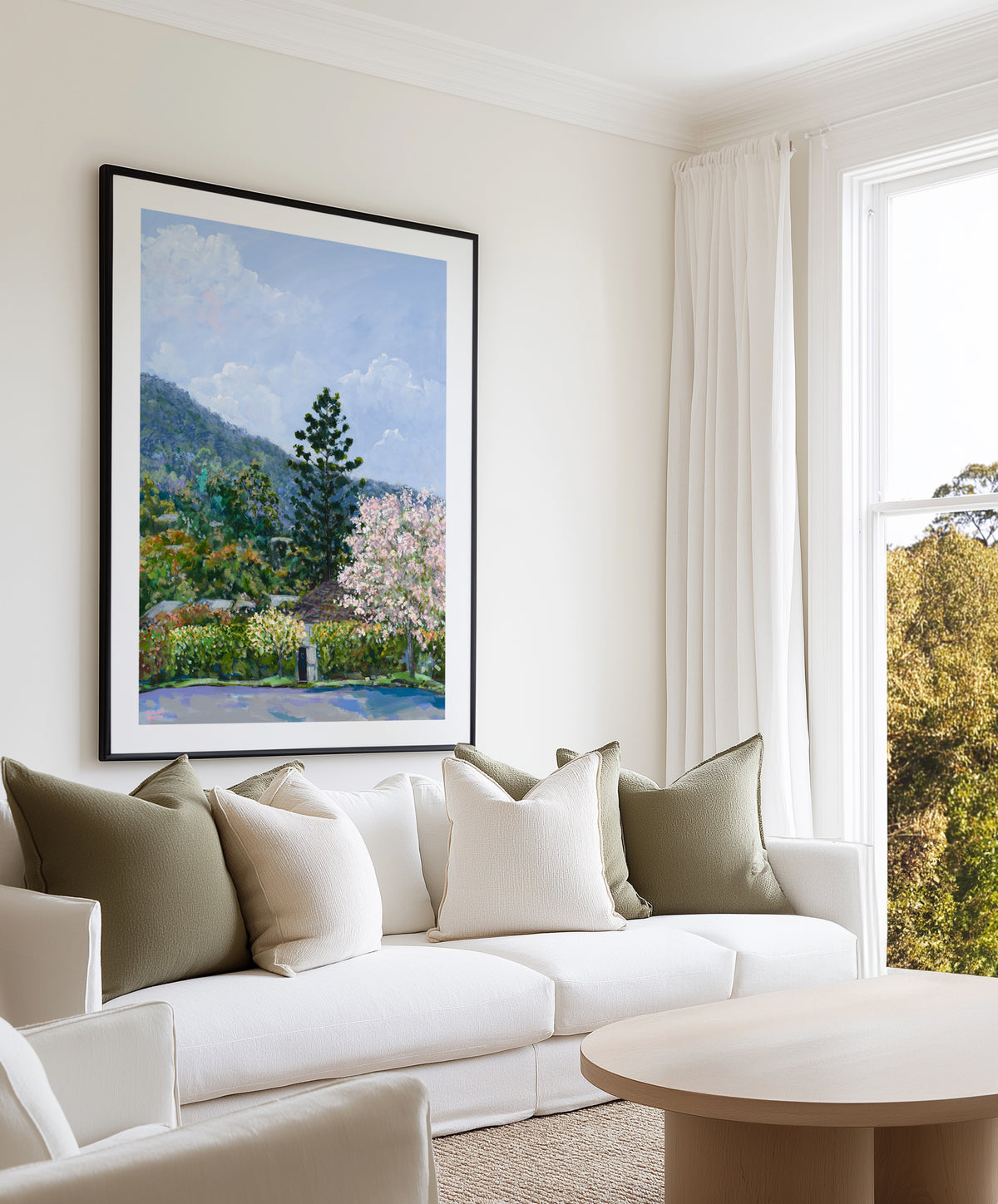 Oleander Drive Ashgrove by Meredith Howse | Art Print