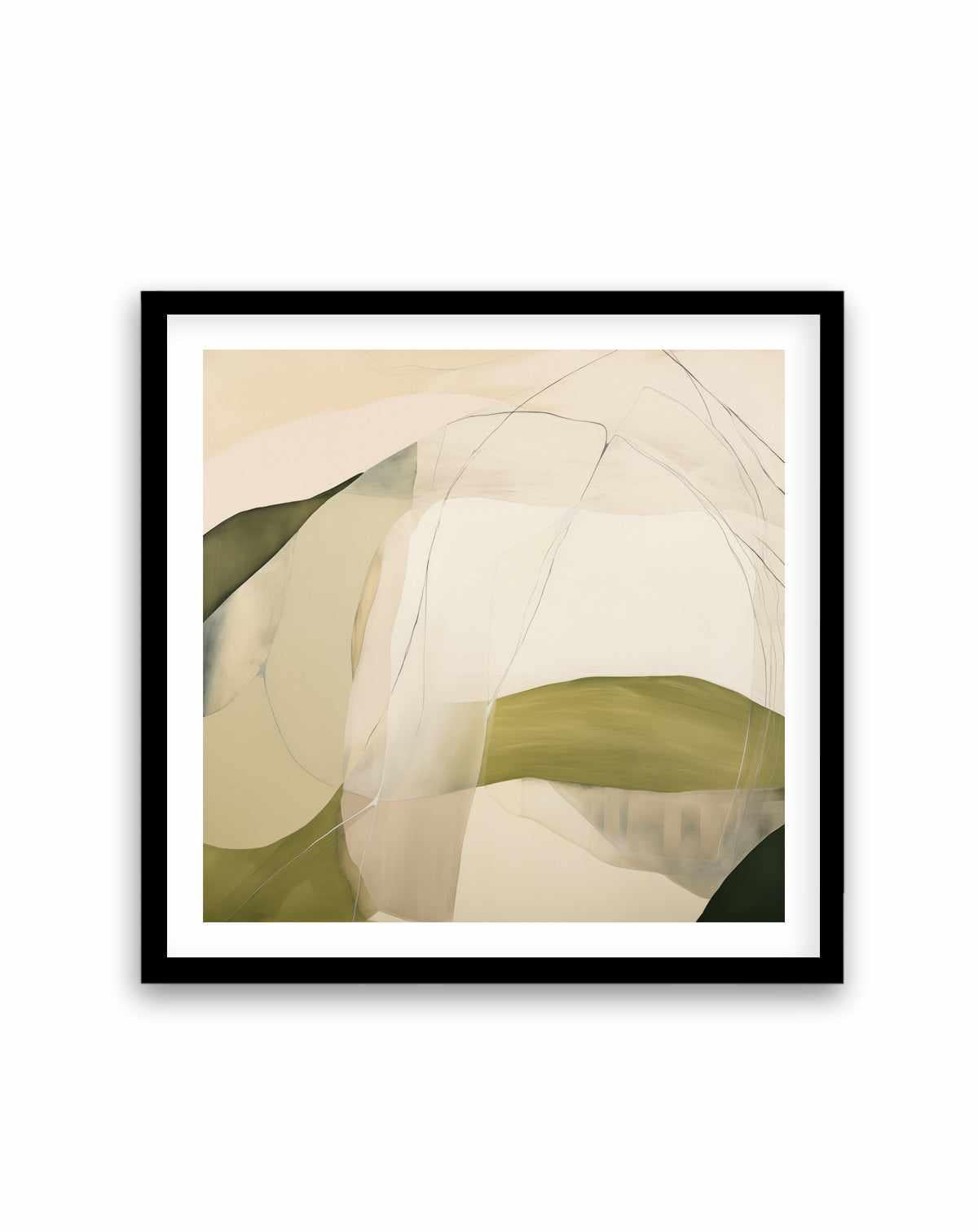 Olive Haze I | Art Print from Olive et Oriel where you can shop wallpaper and artworks online