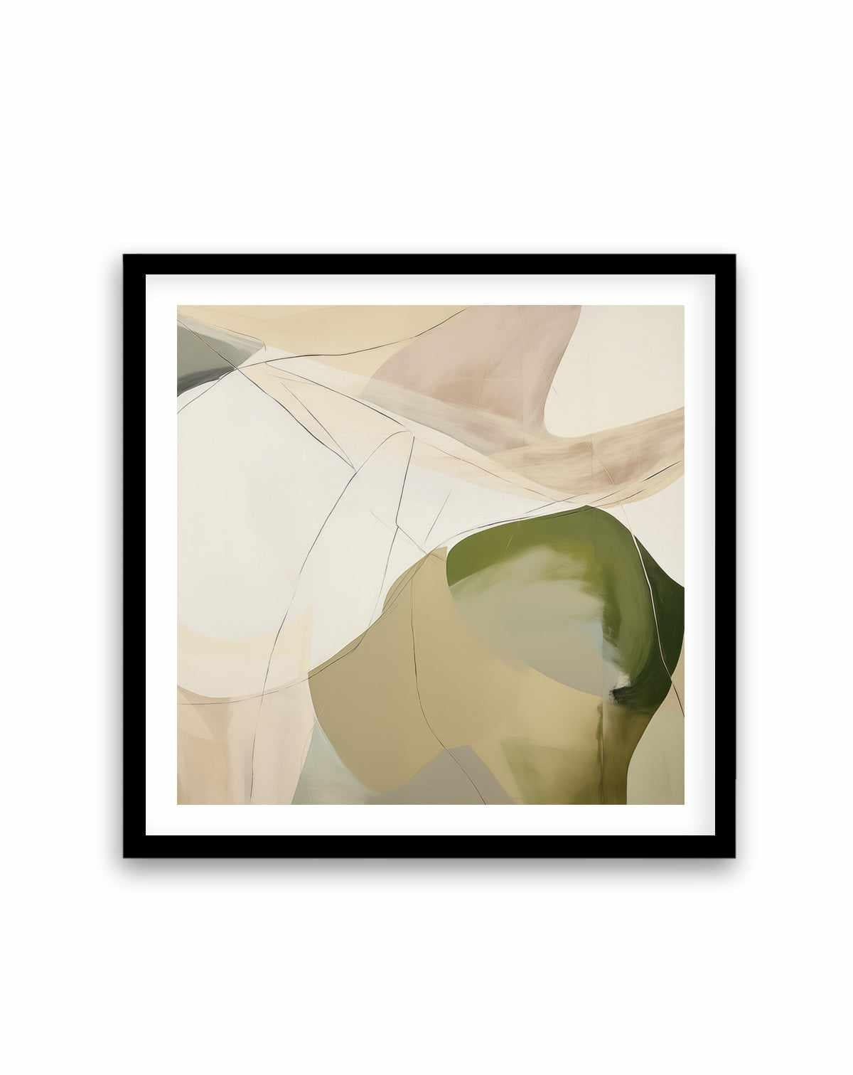 Olive Haze II | Art Print from Olive et Oriel where you can shop wallpaper and artworks online