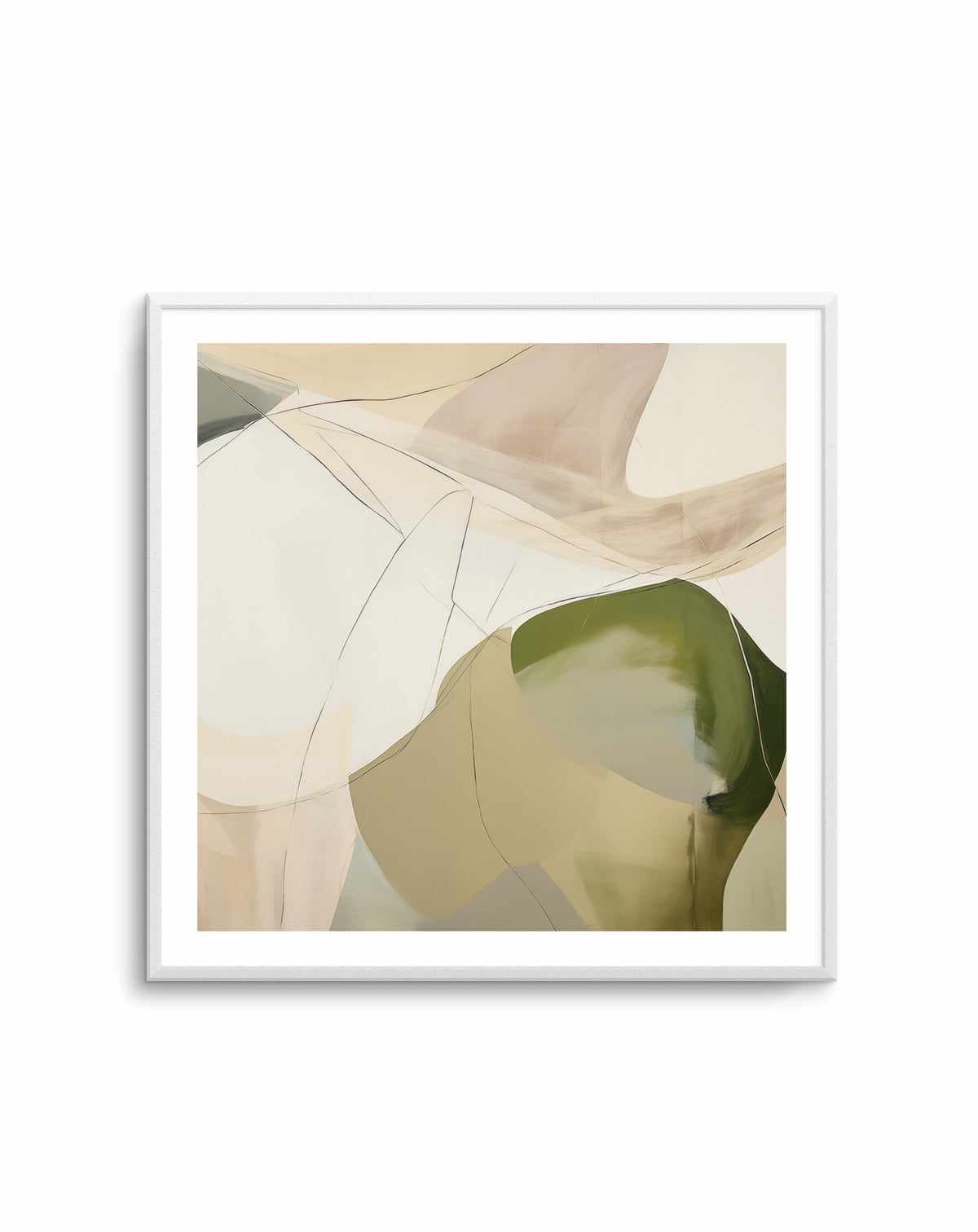 Olive Haze II | Art Print