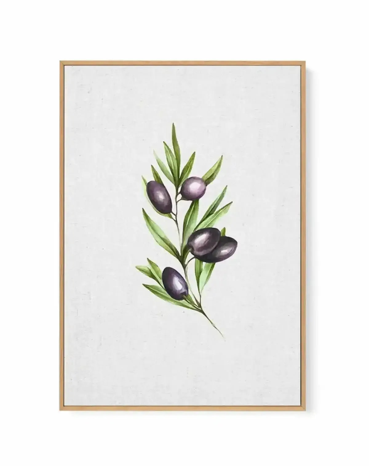 Olive II | Framed Canvas Art Print from Olive et Oriel where you can shop wallpaper and artworks online
