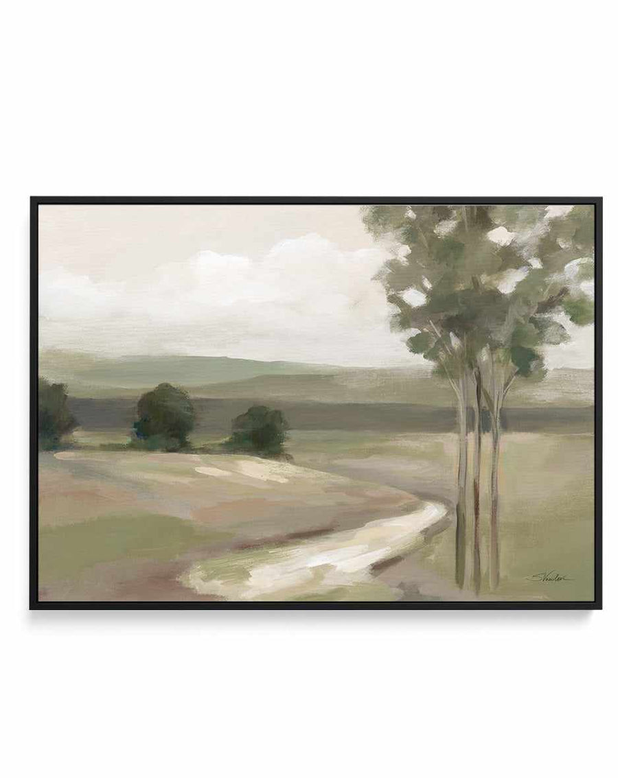 Olive Trees | Framed Canvas Art Print from Olive et Oriel where you can shop wallpaper and artworks online