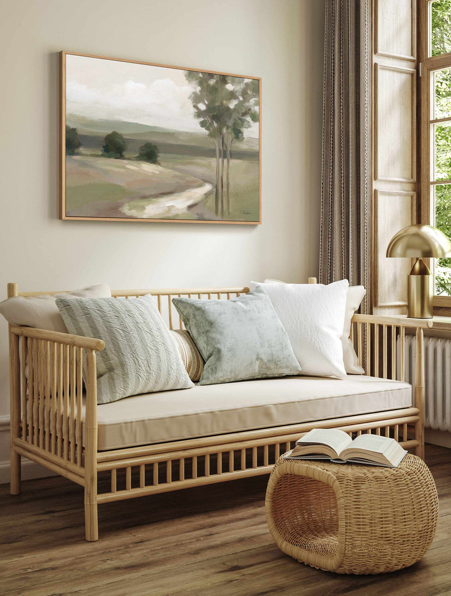 Olive Trees | Framed Canvas Art Print from Olive et Oriel where you can shop wallpaper and artworks online