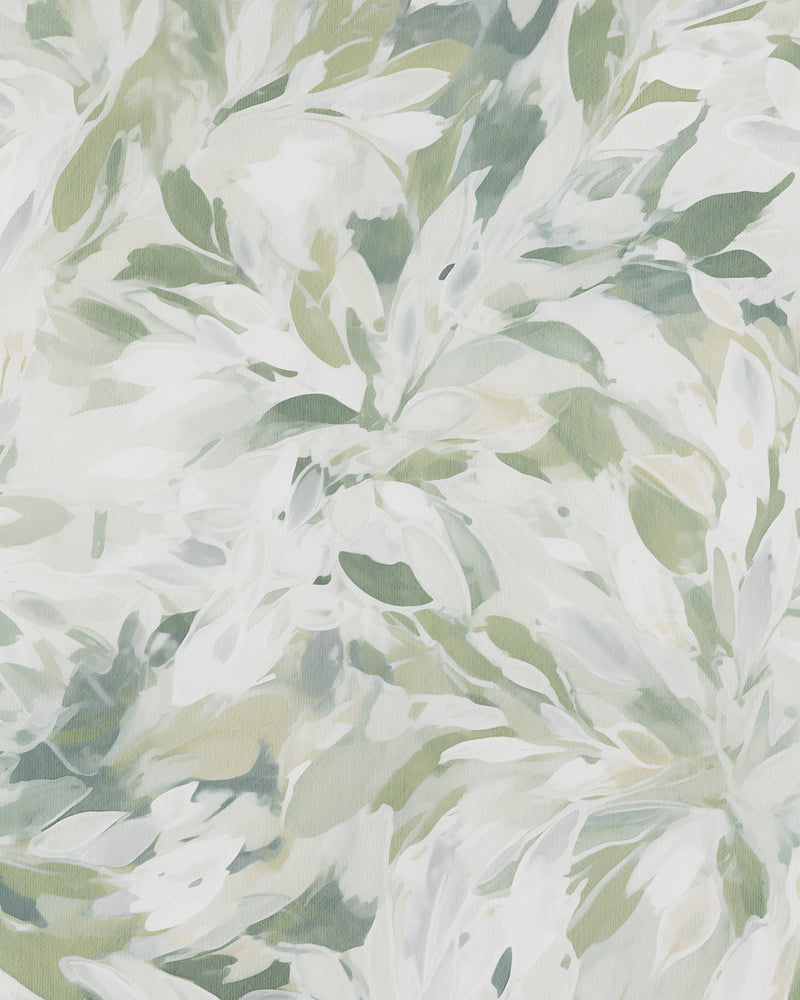Olive Veil in Sage Green Wallpaper from Olive et Oriel where you can shop wallpaper and artworks online