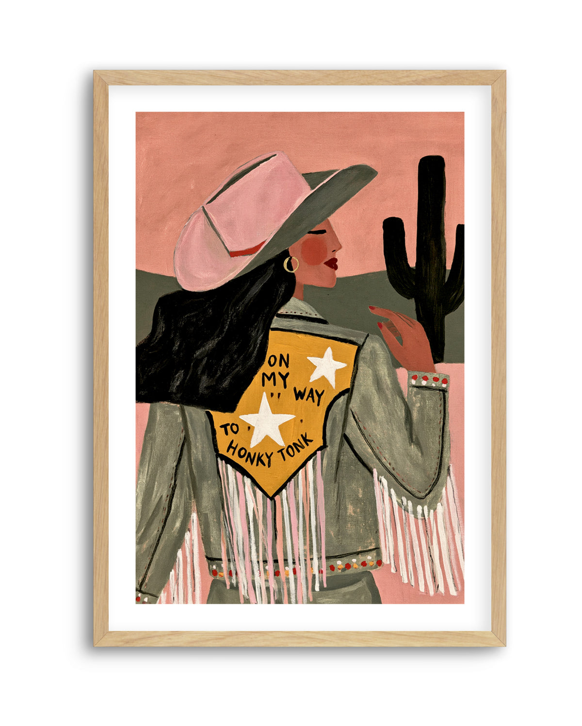 On My Way To Honky Tonk I | Art Print
