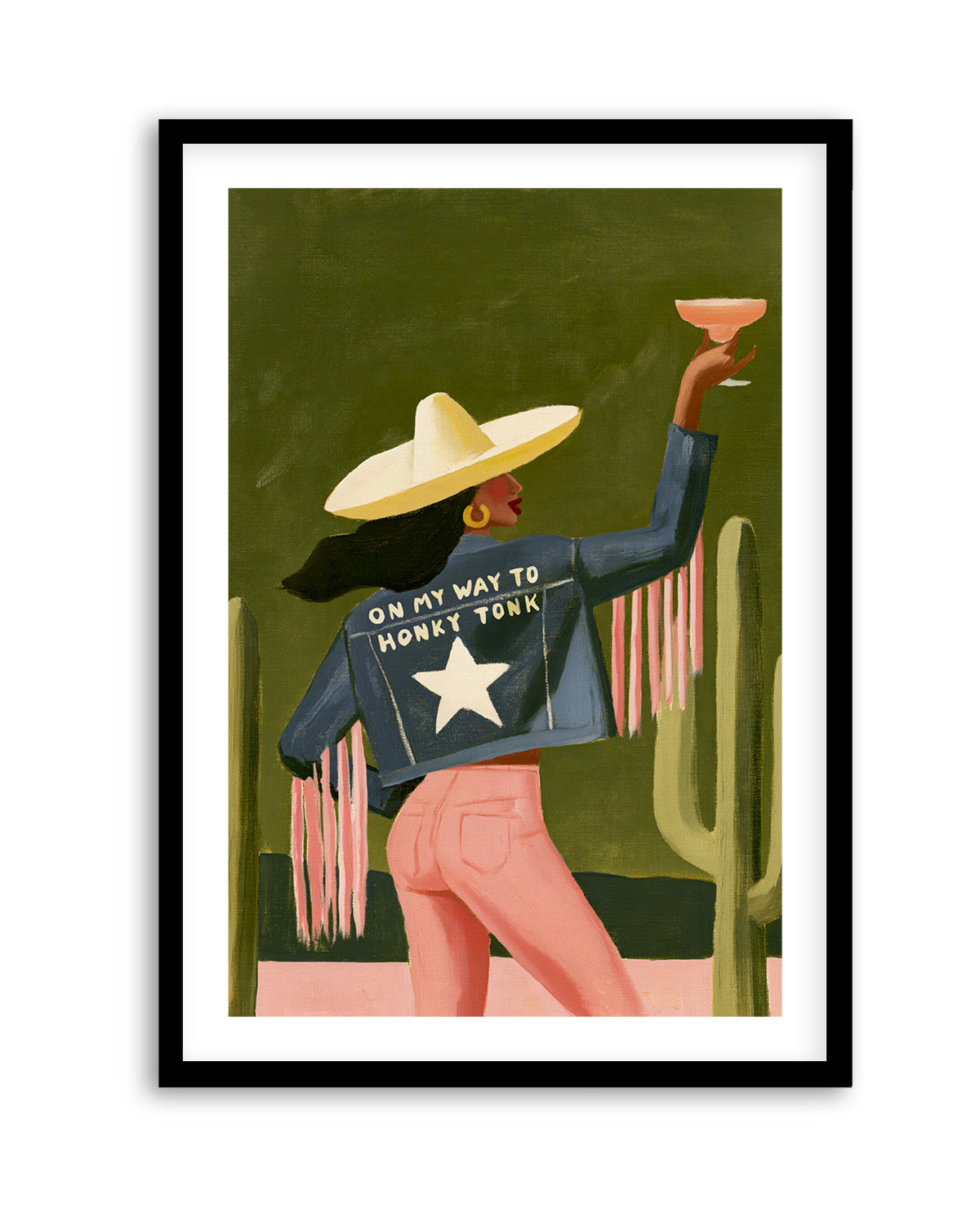 On My Way To Honky Tonk II | Art Print
