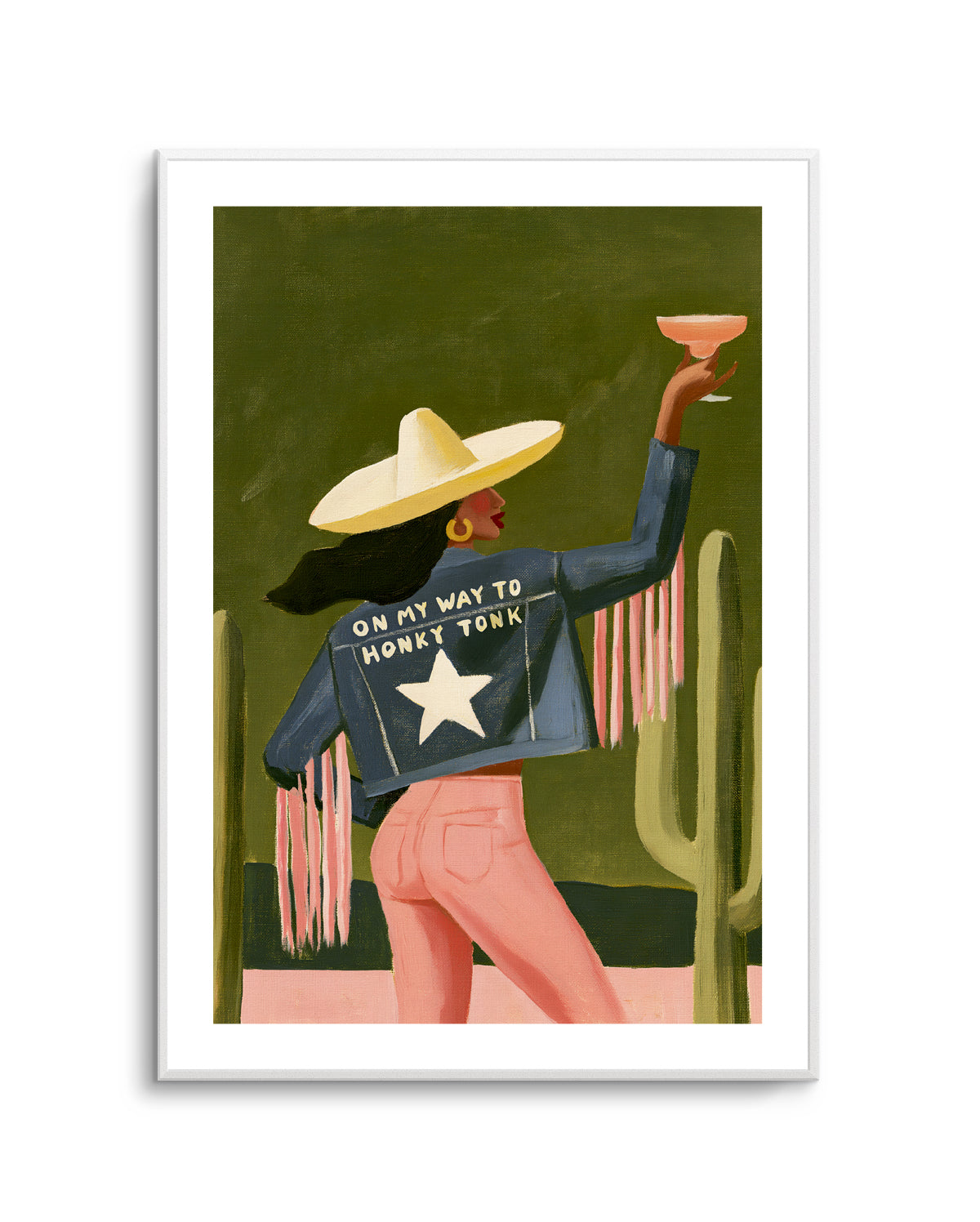 On My Way To Honky Tonk II | Art Print