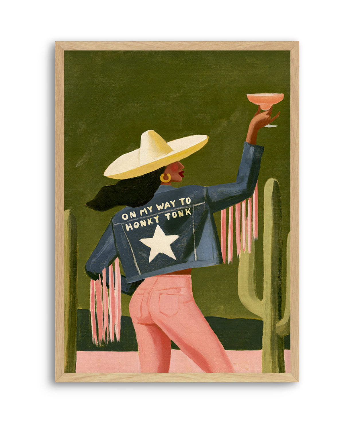 On My Way To Honky Tonk II | Art Print
