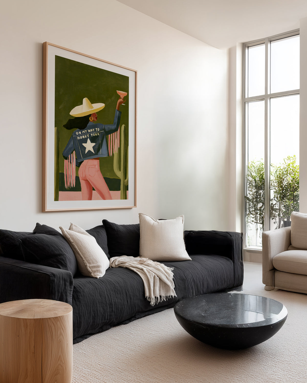 On My Way To Honky Tonk II | Art Print
