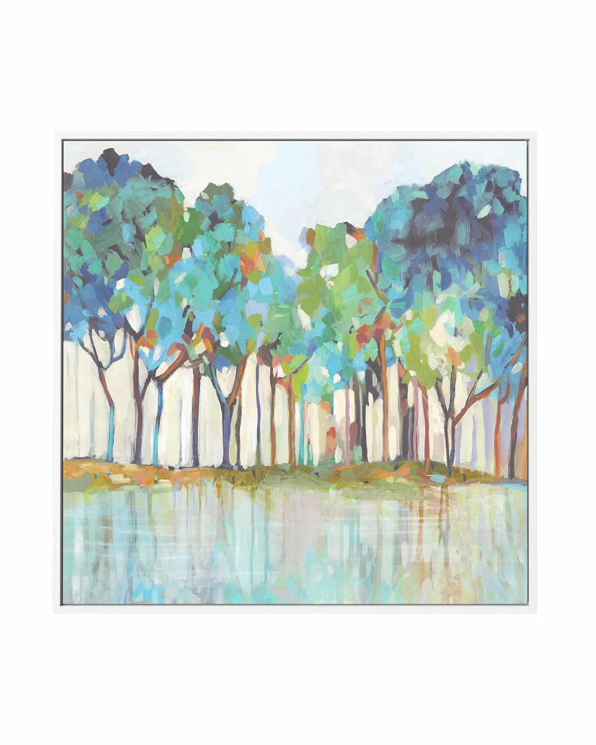 On That Side of Dream | Framed Canvas Art Print from Olive et Oriel where you can shop wallpaper and artworks online