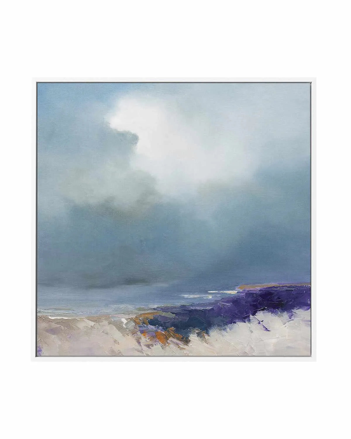 On The Beach by Patrick Dennis | Framed Canvas Art Print from Olive et Oriel where you can shop wallpaper and artworks online