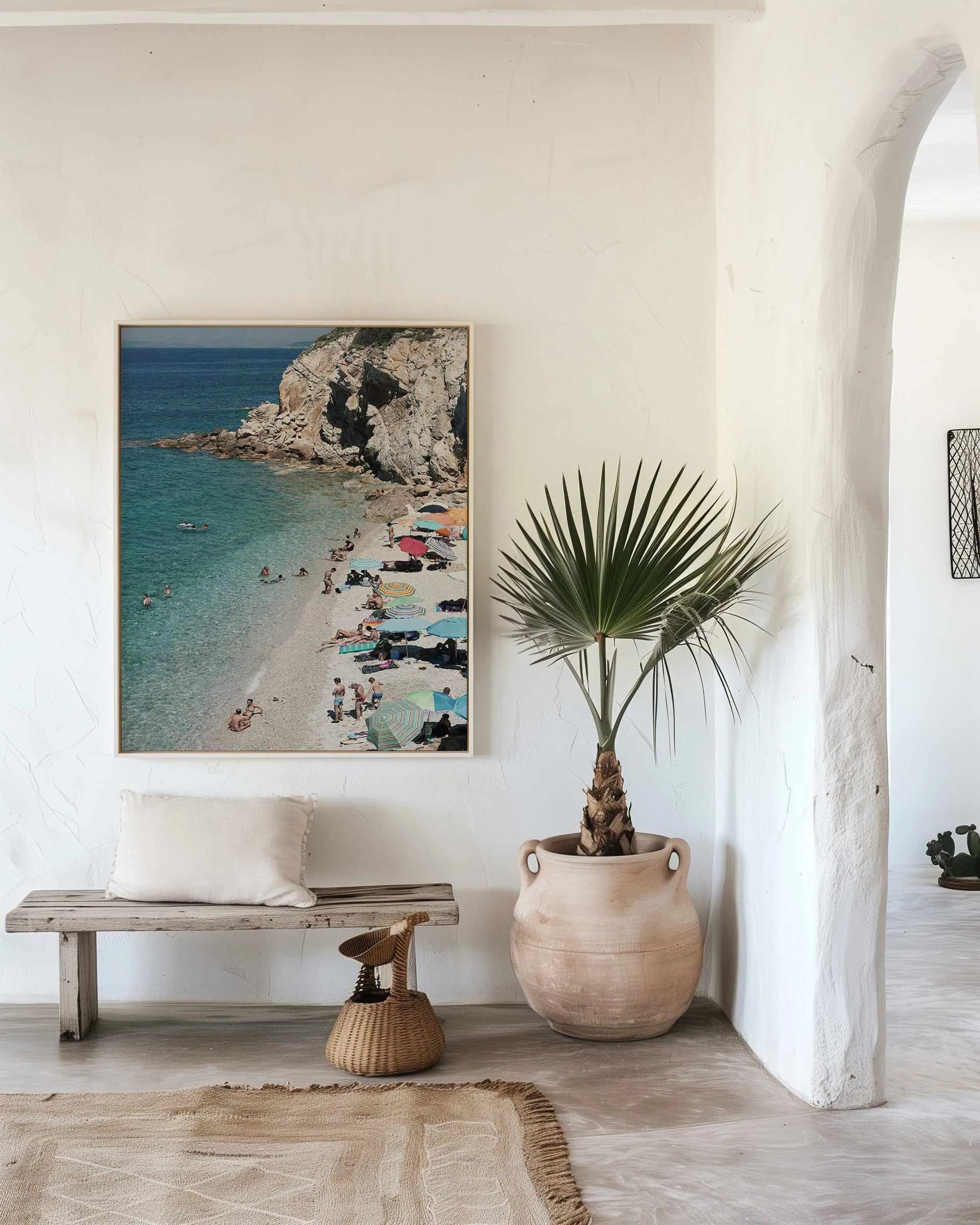 On Vacation by Renee Rae | Framed Canvas Art Print from Olive et Oriel where you can shop wallpaper and artworks online