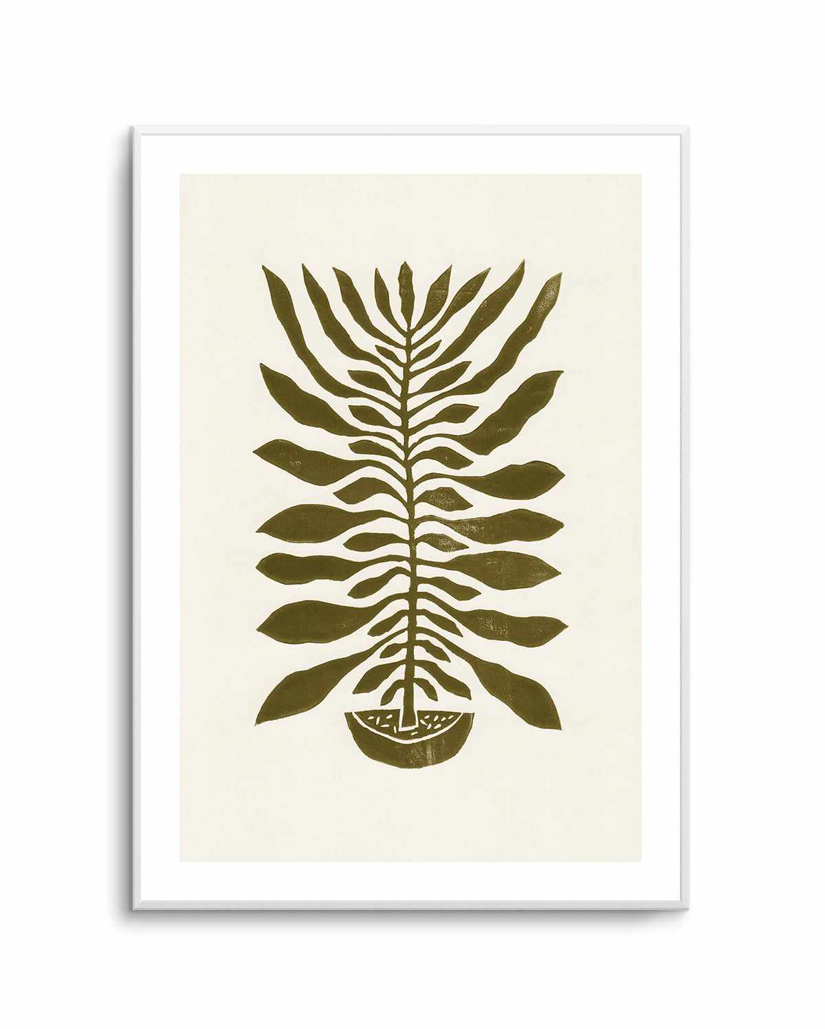 One Hundred Leaved Plant 22 By Alisa Galitsyna | Art Print