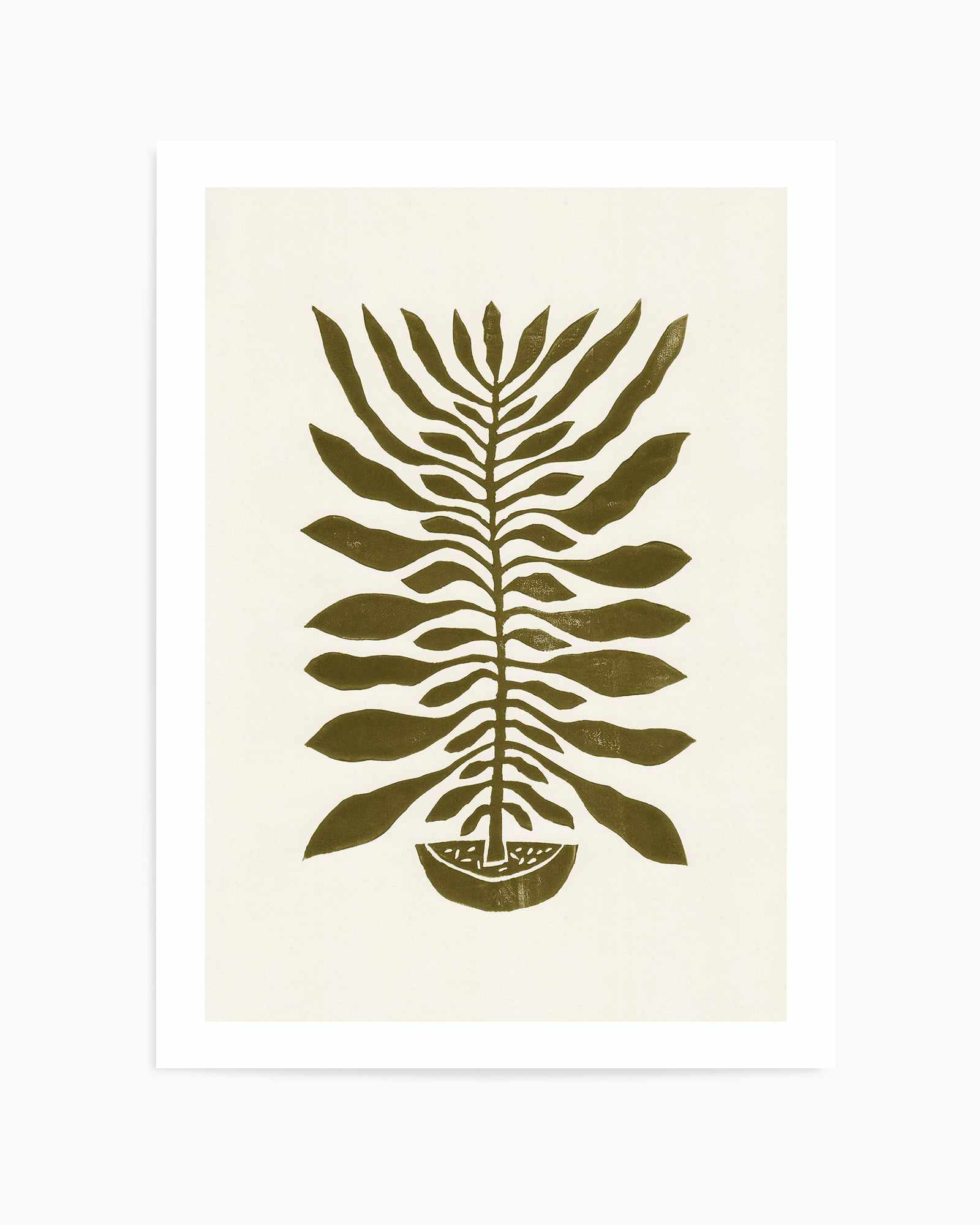 One Hundred Leaved Plant 22 By Alisa Galitsyna | Art Print from Olive et Oriel where you can shop wallpaper and artworks online