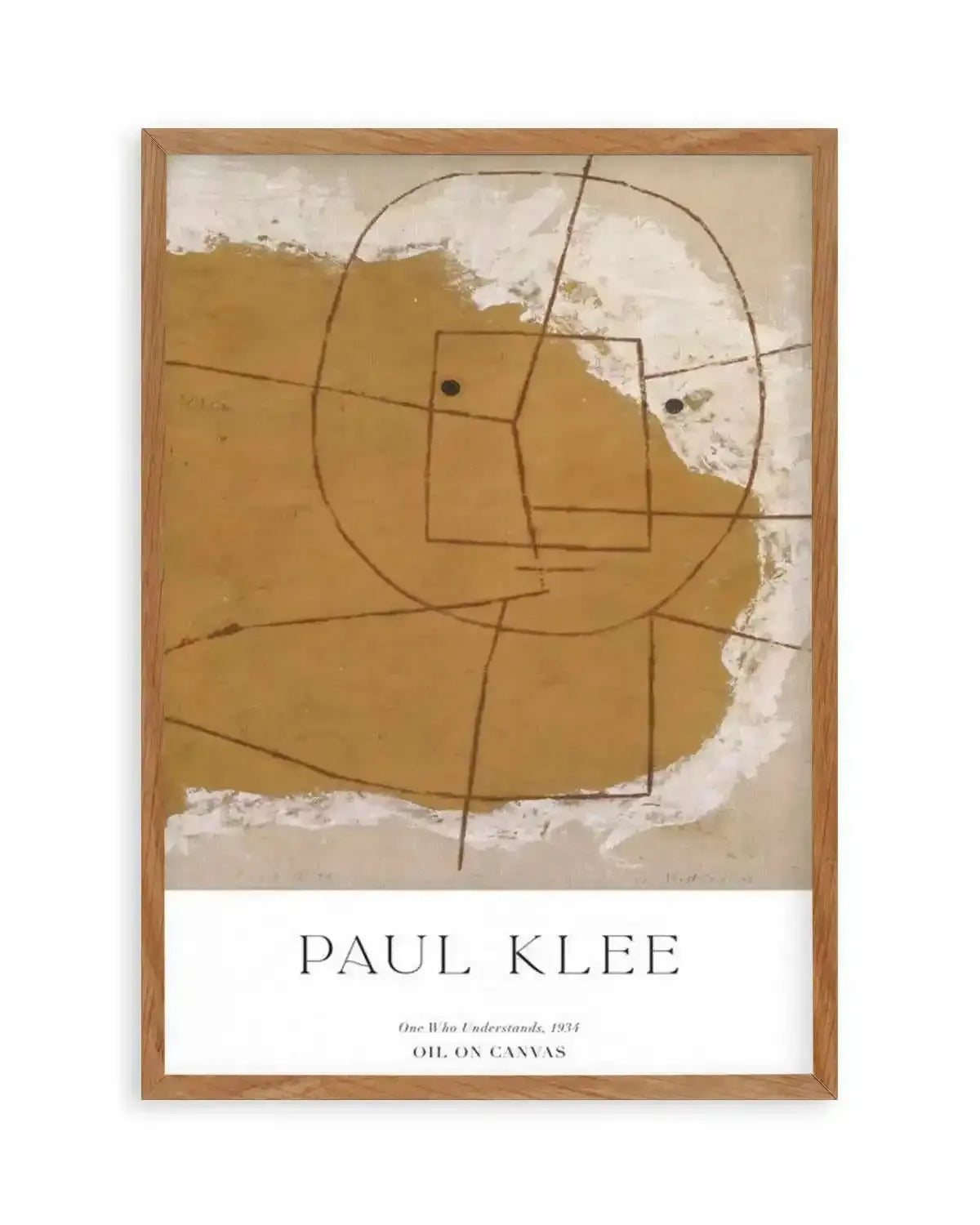 One Who Understands 1934 by Paul Klee Art Print from Olive et Oriel where you can shop wallpaper and artworks online