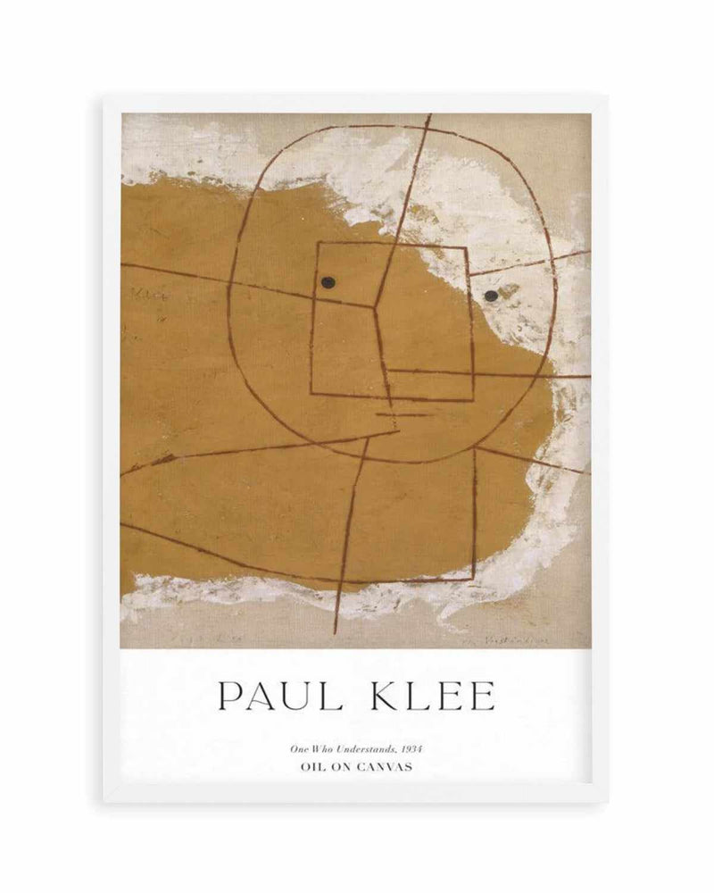 One Who Understands 1934 by Paul Klee Art Print