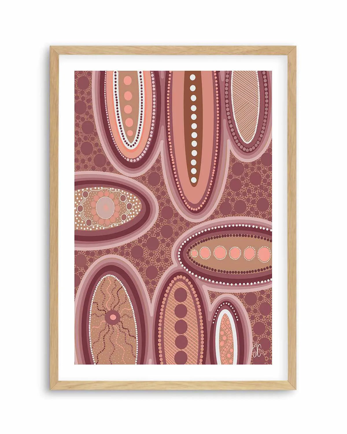 One of a Kind by Kiz Costelloe Art Print from Olive et Oriel where you can shop wallpaper and artworks online