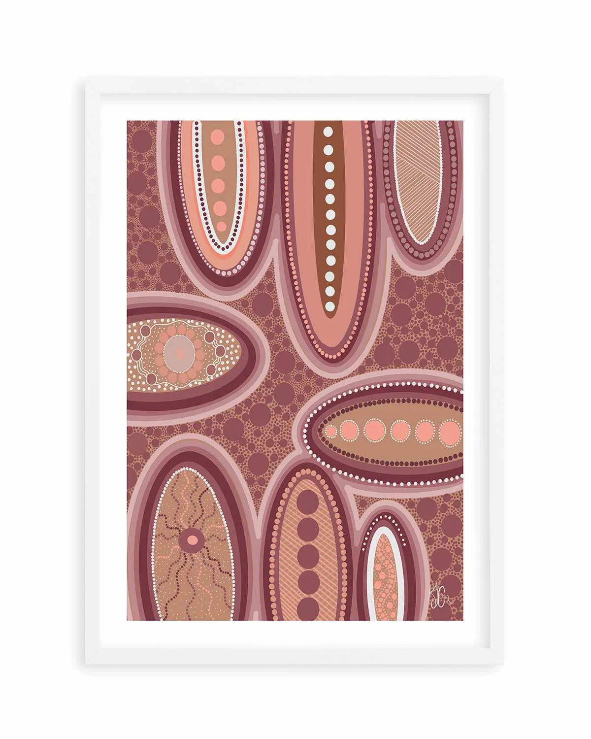 One of a Kind by Kiz Costelloe Art Print from Olive et Oriel where you can shop wallpaper and artworks online