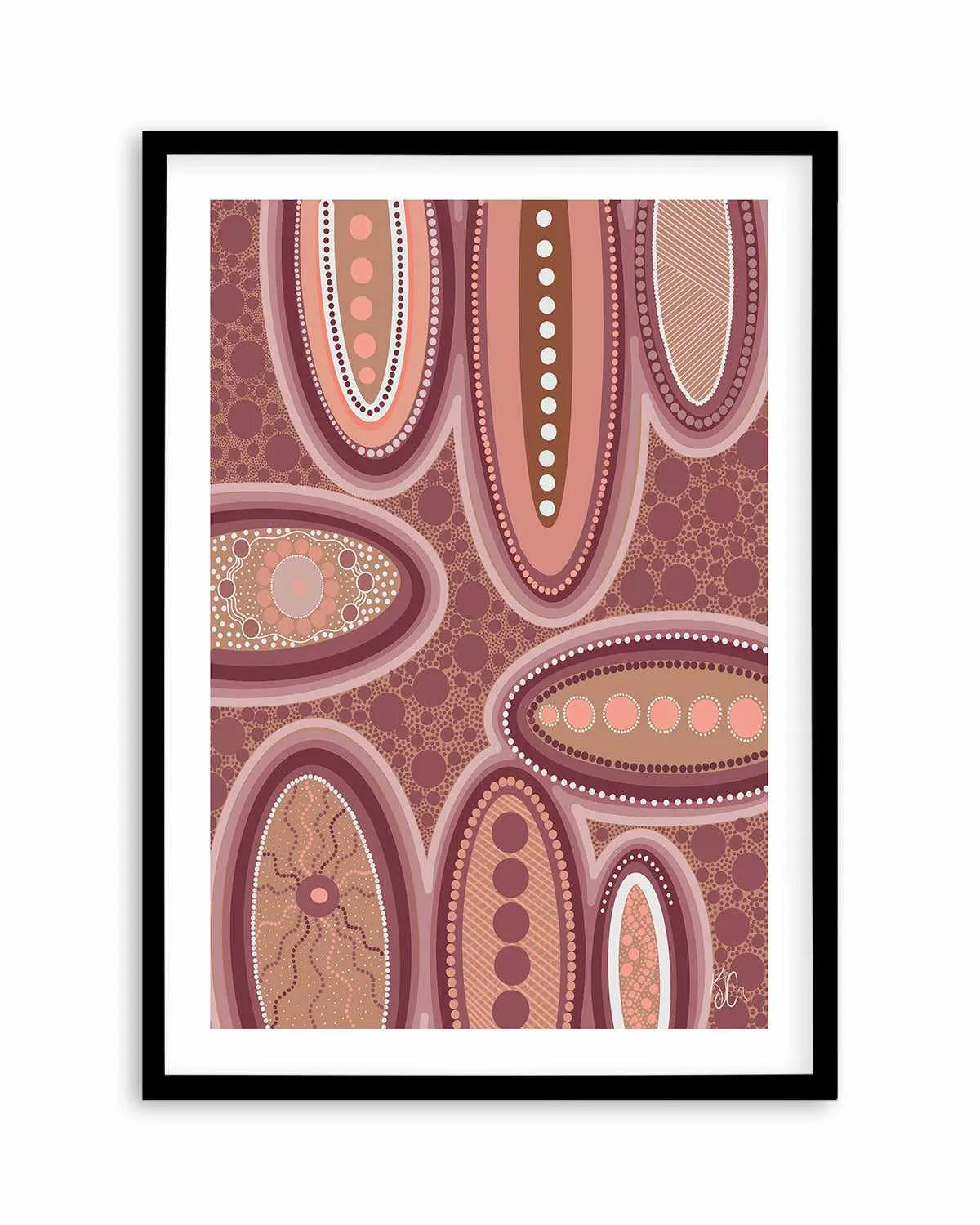 One of a Kind by Kiz Costelloe Art Print from Olive et Oriel where you can shop wallpaper and artworks online