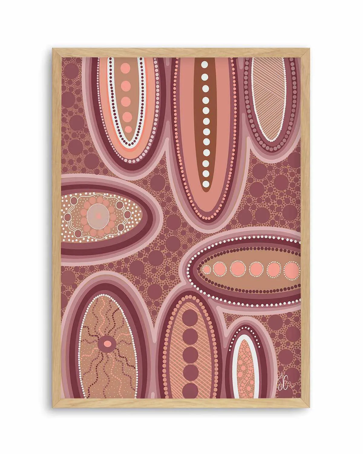 One of a Kind by Kiz Costelloe Art Print from Olive et Oriel where you can shop wallpaper and artworks online