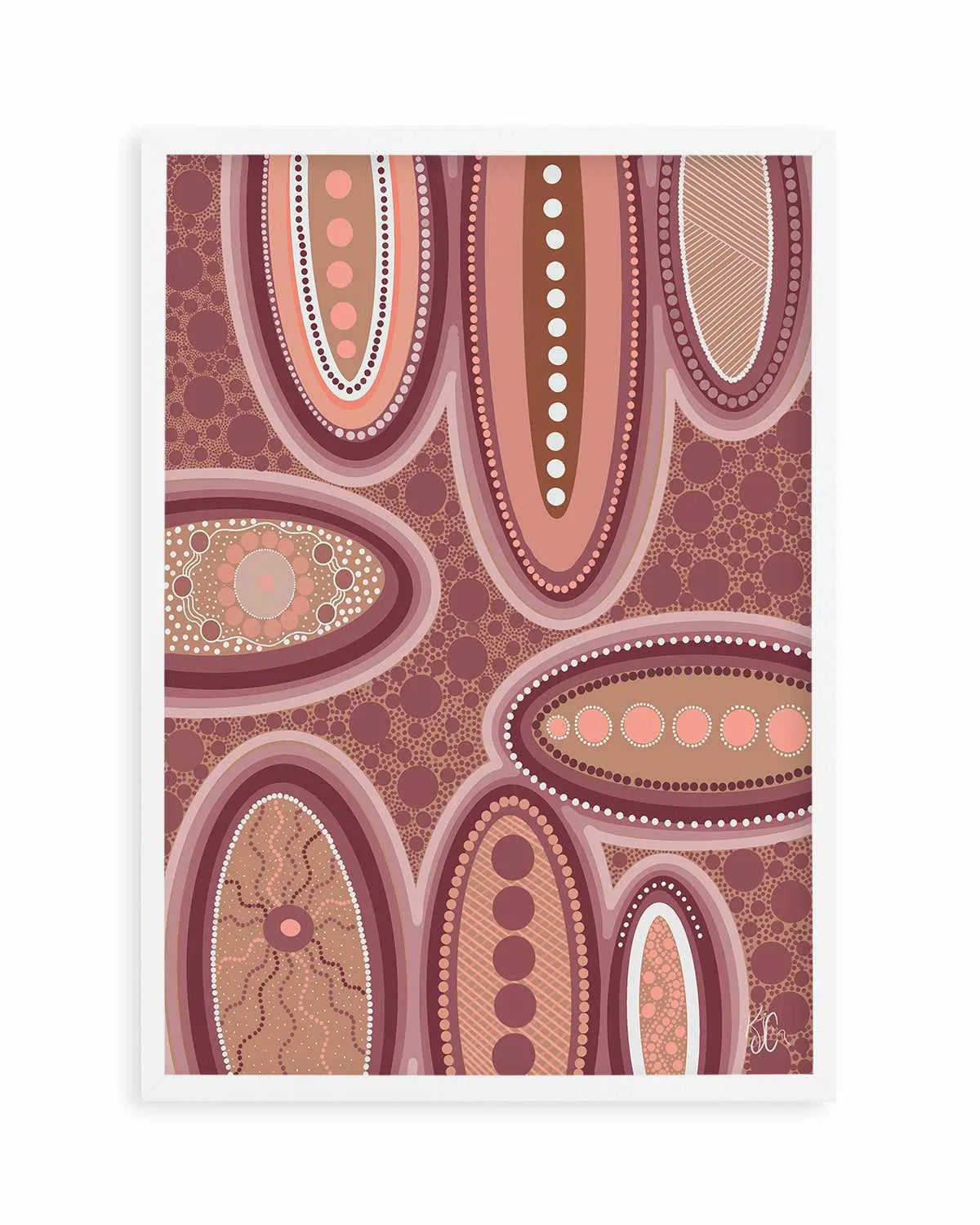 One of a Kind by Kiz Costelloe Art Print from Olive et Oriel where you can shop wallpaper and artworks online