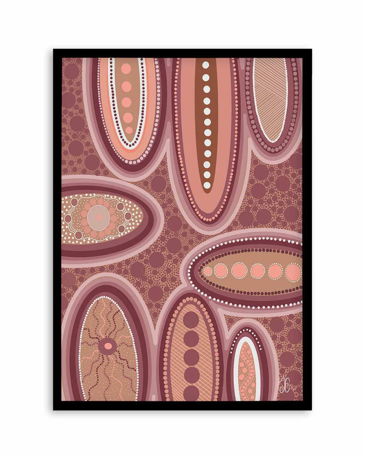 One of a Kind by Kiz Costelloe Art Print from Olive et Oriel where you can shop wallpaper and artworks online