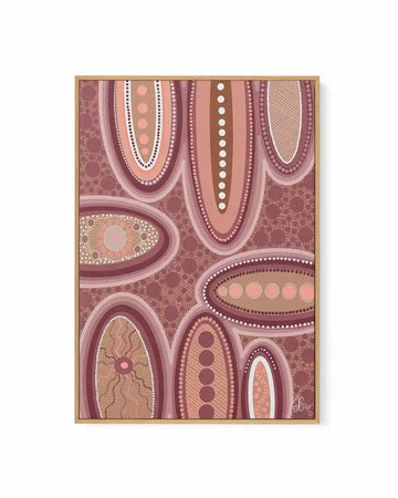One of a Kind by Kiz Costelloe | Framed Canvas Art Print from Olive et Oriel where you can shop wallpaper and artworks online