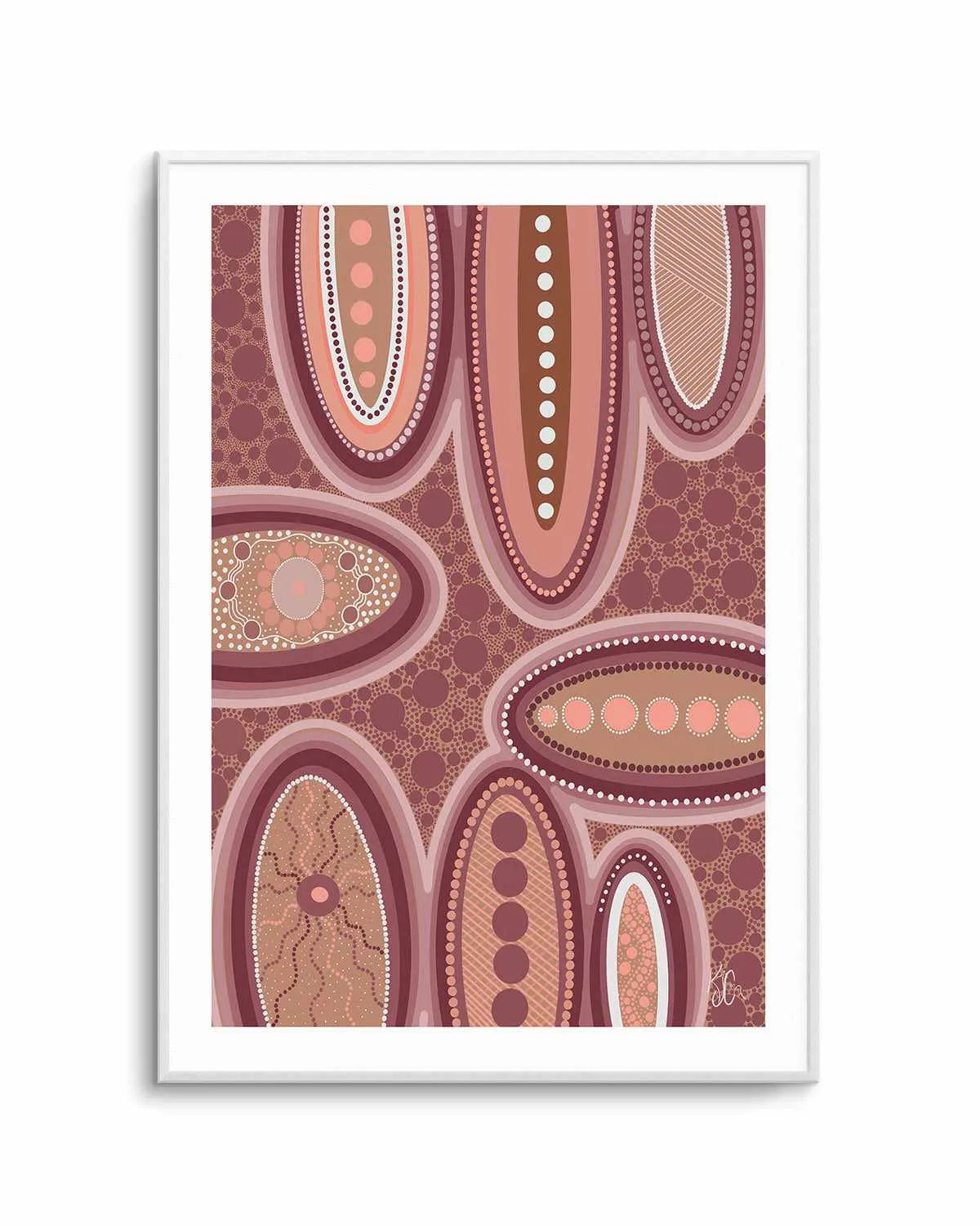 One of a Kind by Kiz Costelloe Art Print from Olive et Oriel where you can shop wallpaper and artworks online