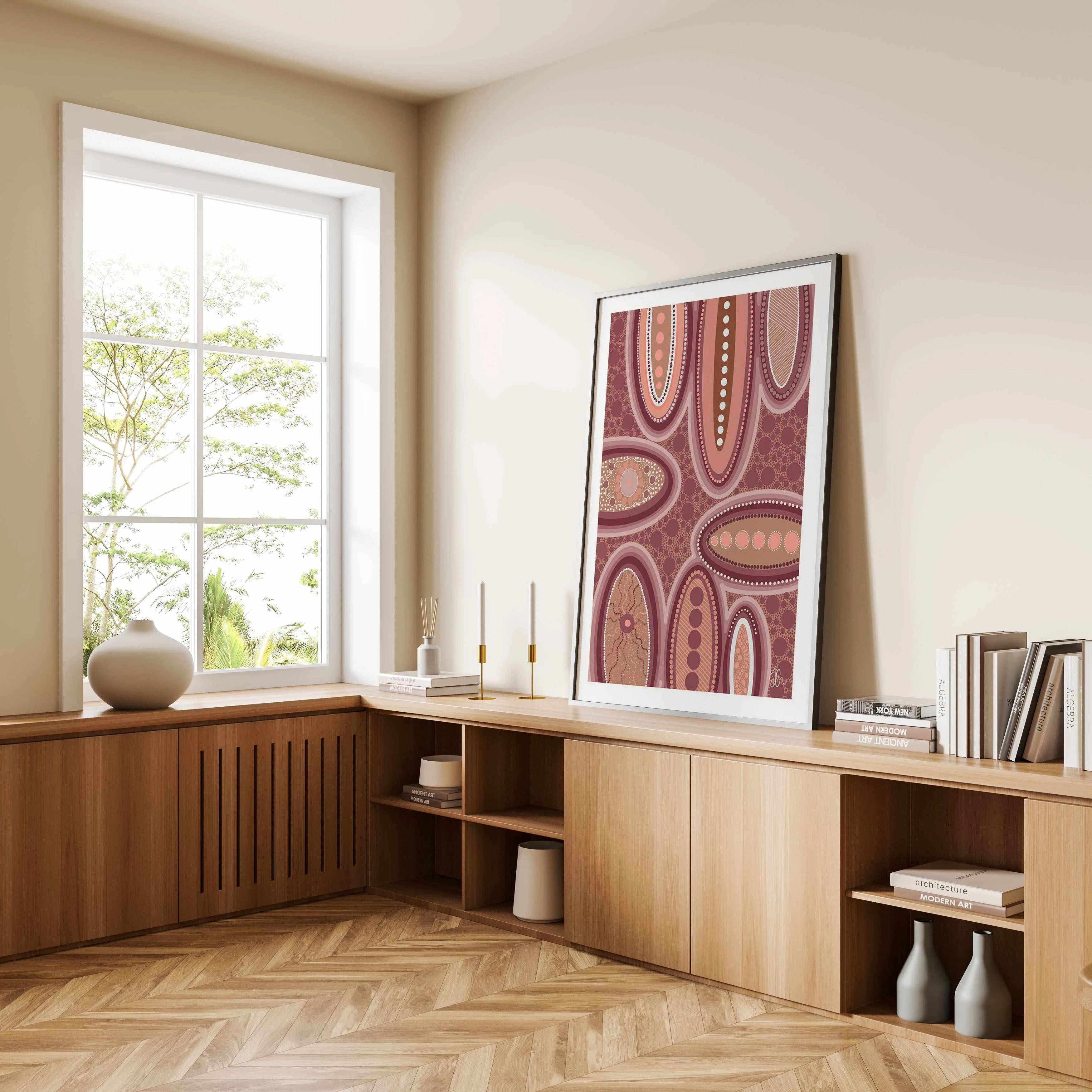 One of a Kind by Kiz Costelloe Art Print from Olive et Oriel where you can shop wallpaper and artworks online