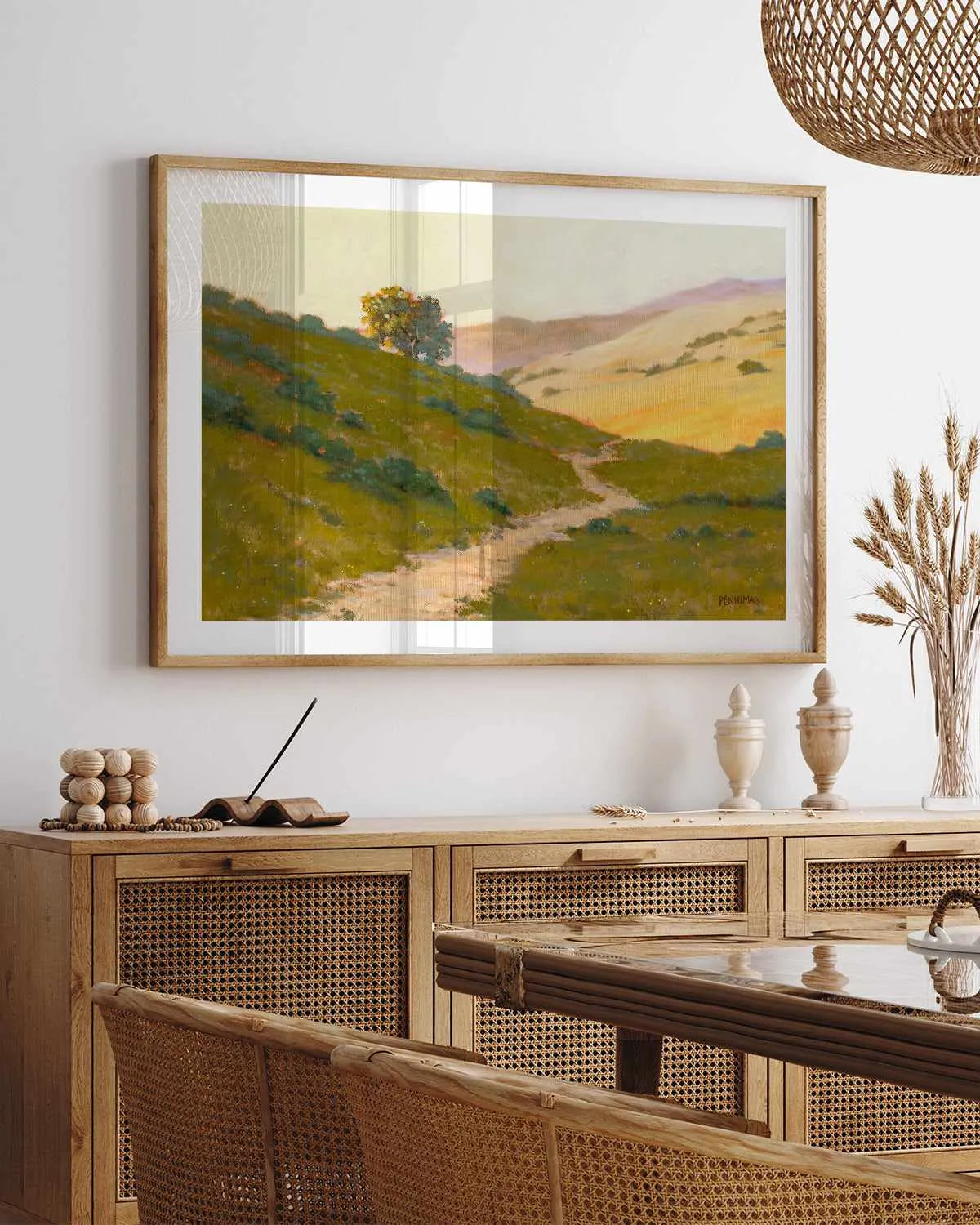 Opalescent Hills by Ed Penniman Art Print from Olive et Oriel where you can shop wallpaper and artworks online