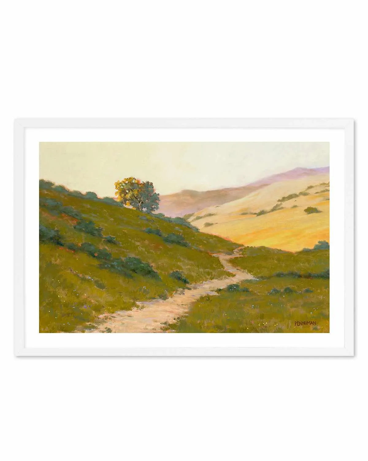 Opalescent Hills by Ed Penniman Art Print from Olive et Oriel where you can shop wallpaper and artworks online