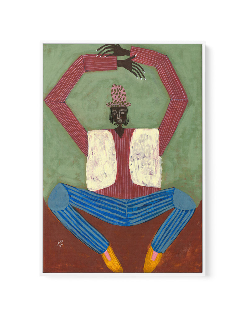 Open Up by Studio IMO | Framed Canvas Art Print