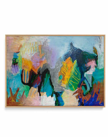 Opportunity by Svend Kindt-Larsen | Framed Canvas Art Print from Olive et Oriel where you can shop wallpaper and artworks online