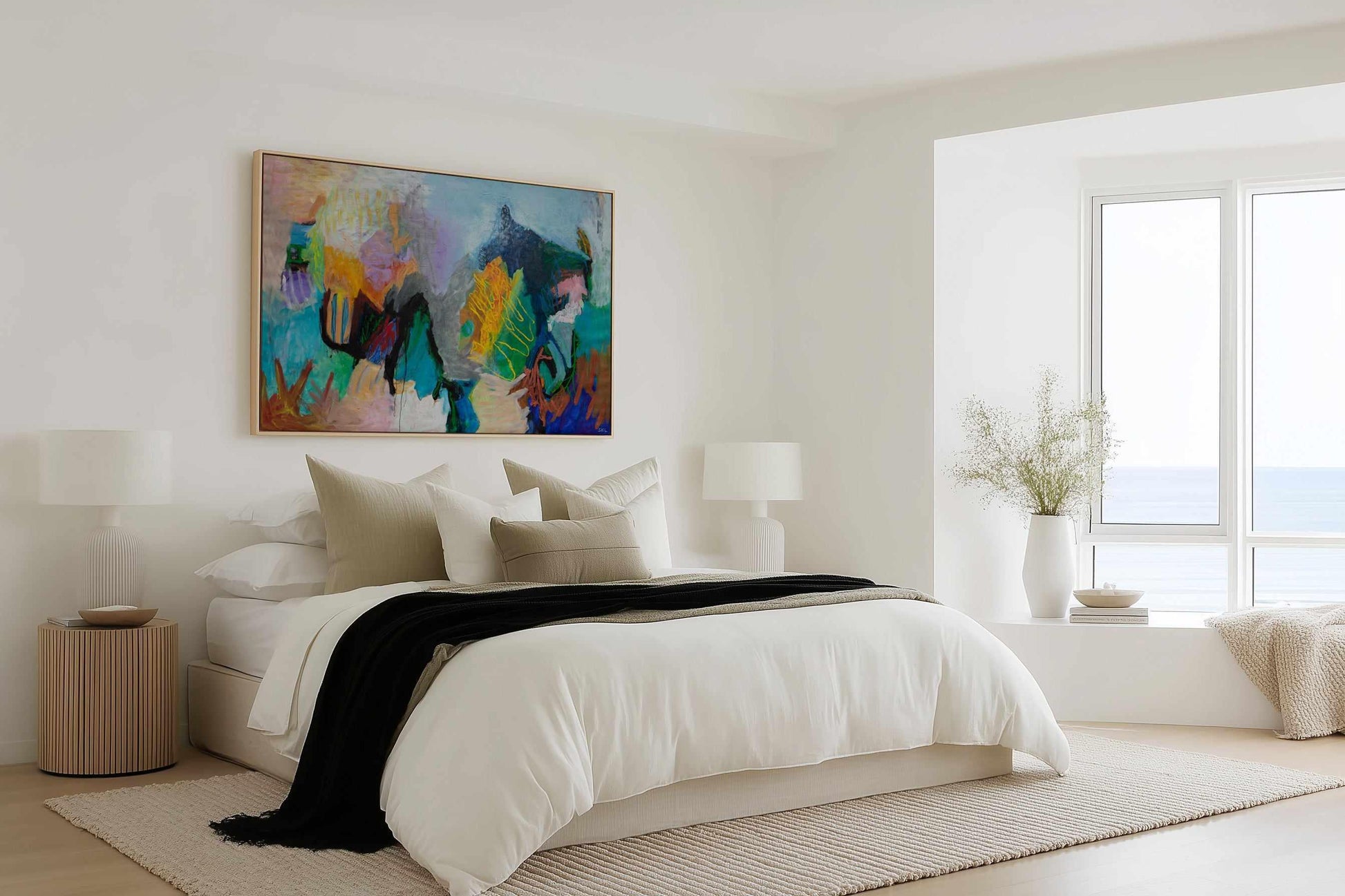 Opportunity by Svend Kindt-Larsen | Framed Canvas Art Print from Olive et Oriel where you can shop wallpaper and artworks online