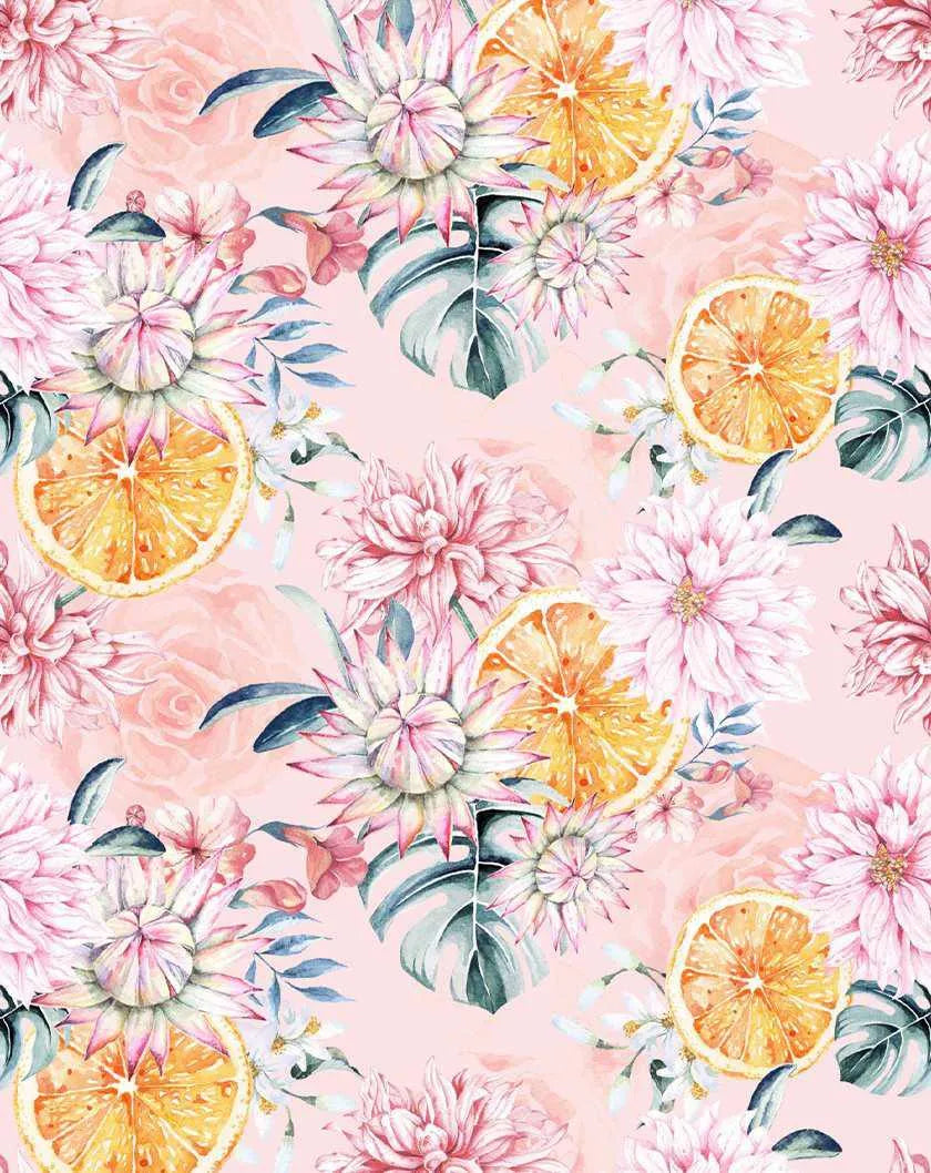 Orange Flowers Wallpaper-Wallpaper-Buy Kids Removable Wallpaper Online Our Custom Made Children‚àö¬¢‚Äö√á¬®‚Äö√ë¬¢s Wallpapers Are A Fun Way To Decorate And Enhance Boys Bedroom Decor And Girls Bedrooms They Are An Amazing Addition To Your Kids Bedroom Walls Our Collection of Kids Wallpaper Is Sure To Transform Your Kids Rooms Interior Style From Pink Wallpaper To Dinosaur Wallpaper Even Marble Wallpapers For Teen Boys Shop Peel And Stick Wallpaper Online Today With Olive et Oriel