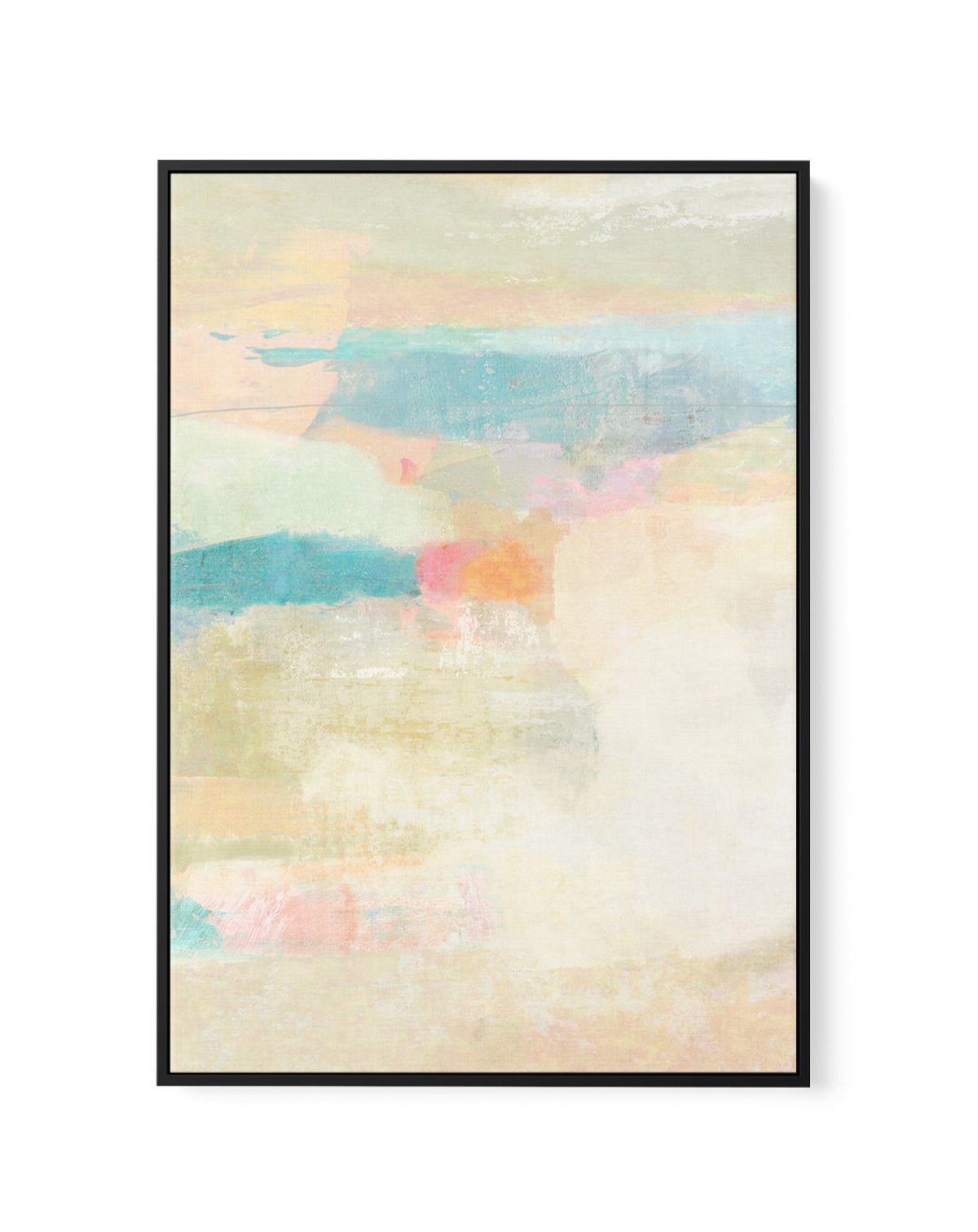 Orange Sweep 1 by Suzanne Nicoll | Framed Canvas Art Print
