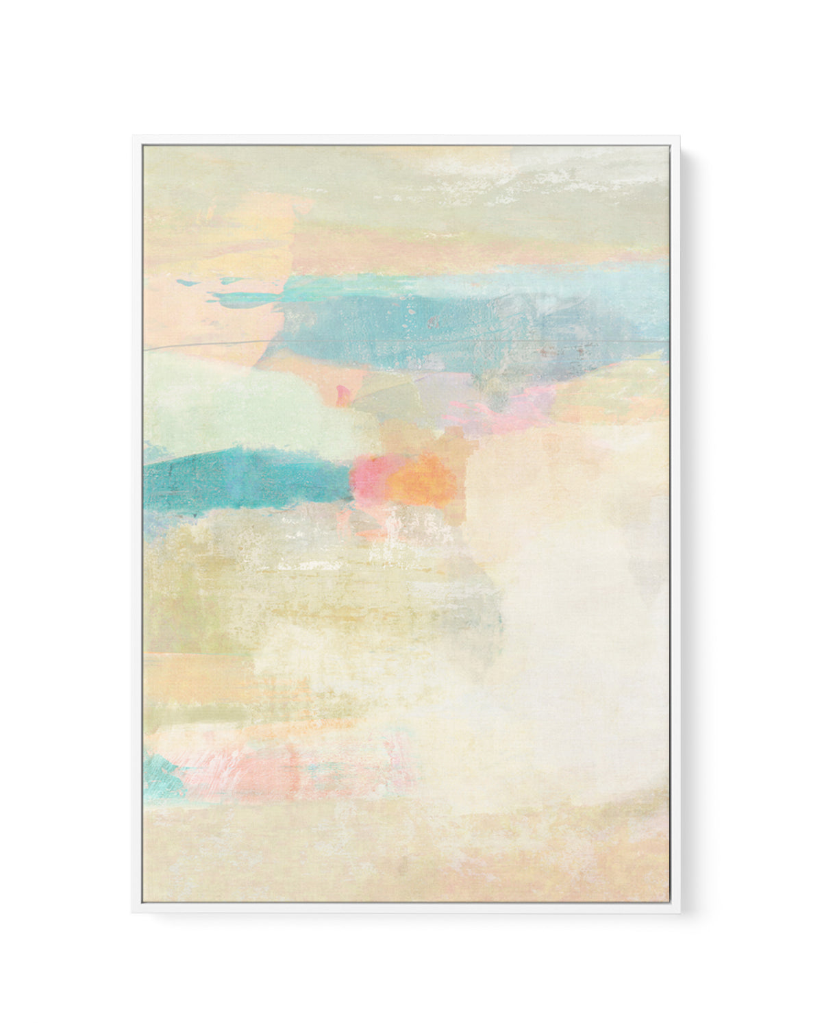 Orange Sweep 1 by Suzanne Nicoll | Framed Canvas Art Print