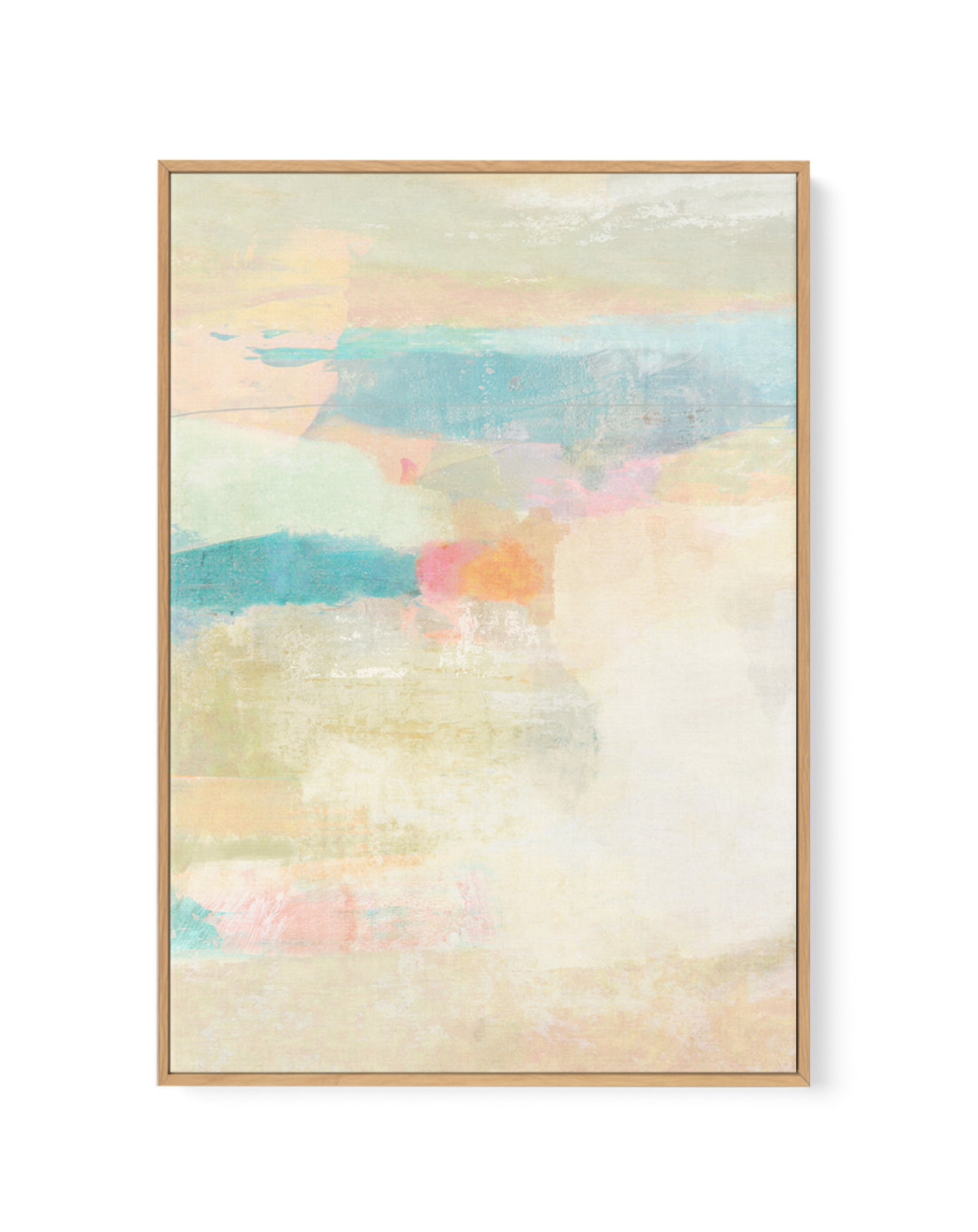 Orange Sweep 1 by Suzanne Nicoll | Framed Canvas Art Print