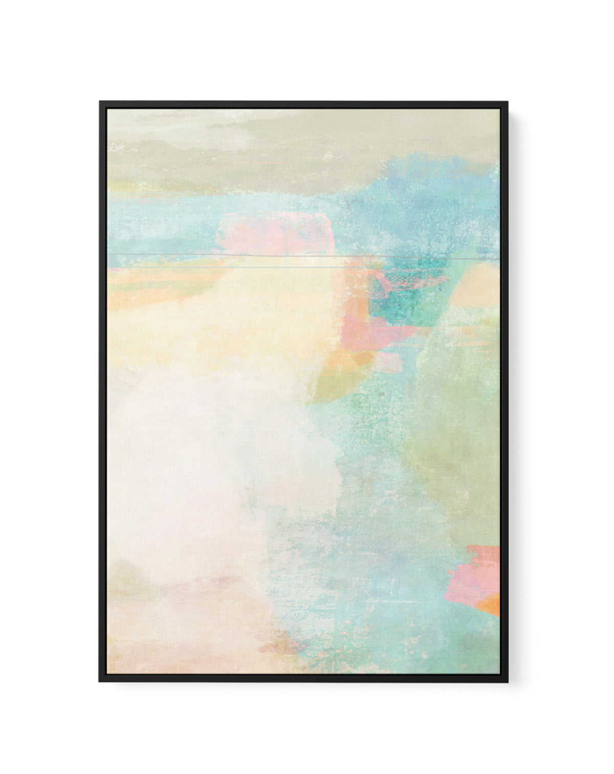 Orange Sweep 2 by Suzanne Nicoll | Framed Canvas Art Print