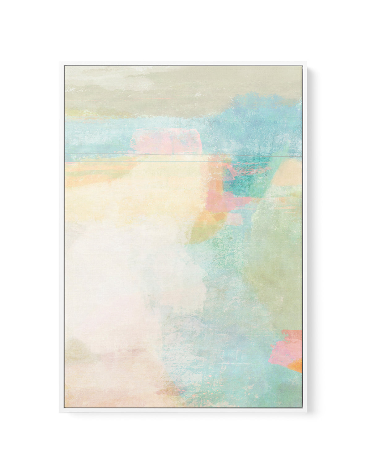 Orange Sweep 2 by Suzanne Nicoll | Framed Canvas Art Print