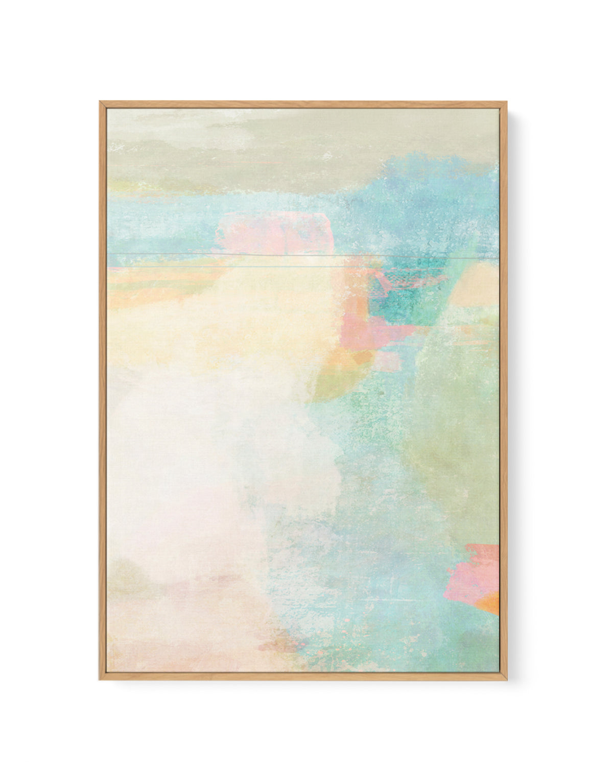 Orange Sweep 2 by Suzanne Nicoll | Framed Canvas Art Print